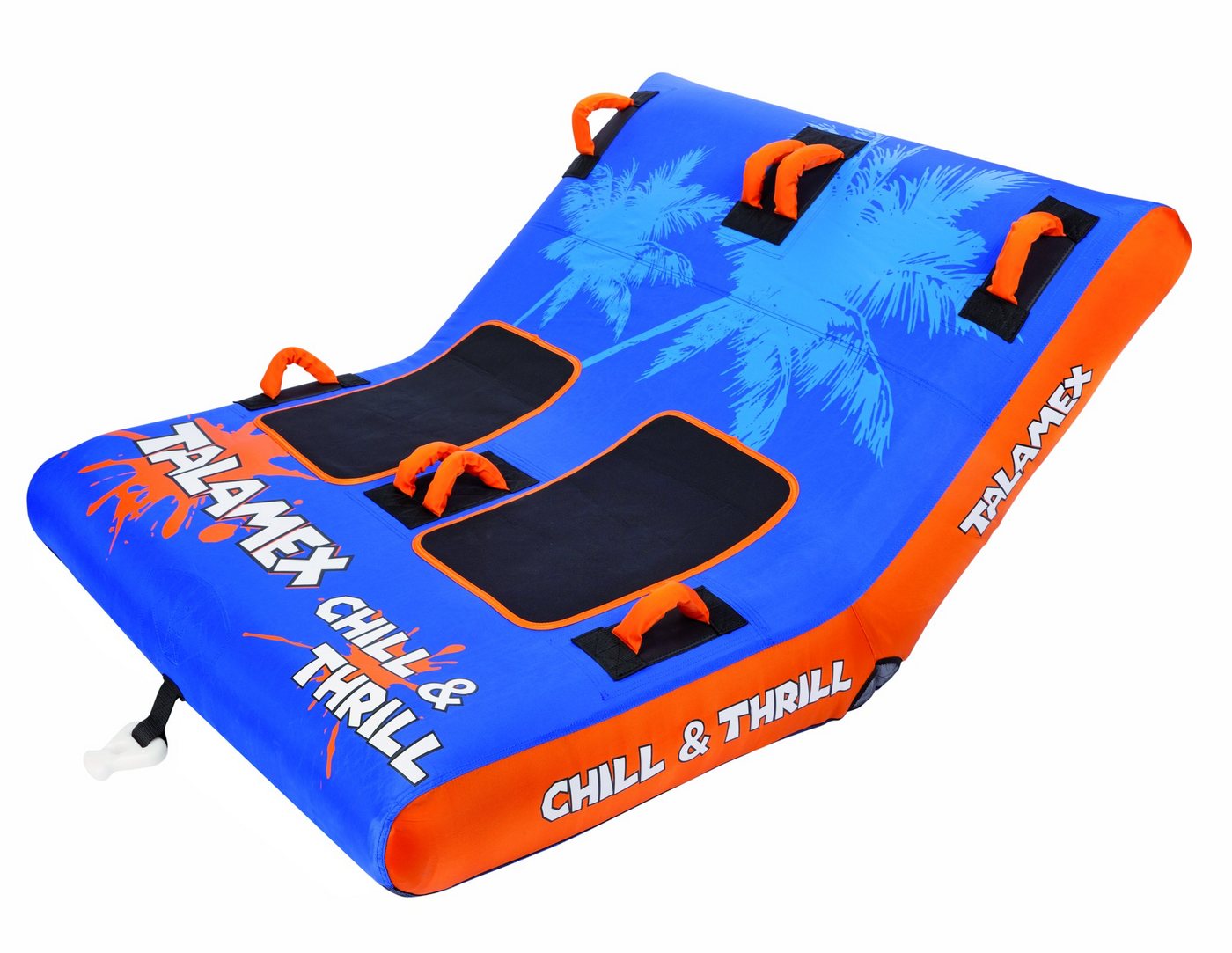Nautilo Bodyboard Wassersport FunTube Chill & Thrill Schleppring für bis zu 2 Personen, (1 tlg) von Nautilo