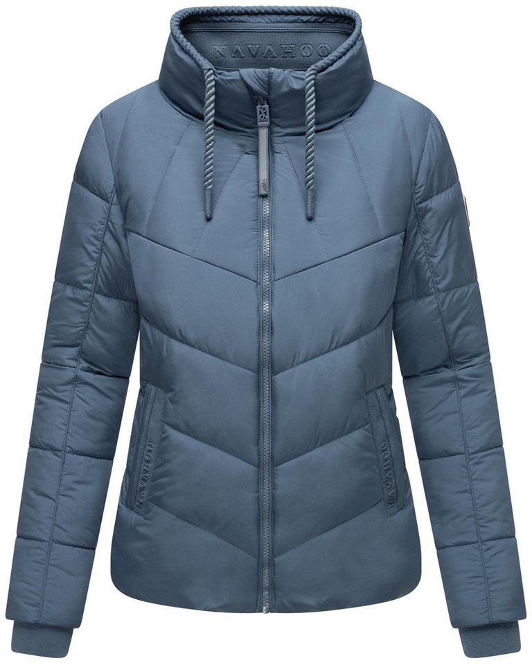 Navahoo Steppjacke Liebesfee 14 gesteppte Damen Übergangsjacke mit wattiertem Stehkragen von Navahoo