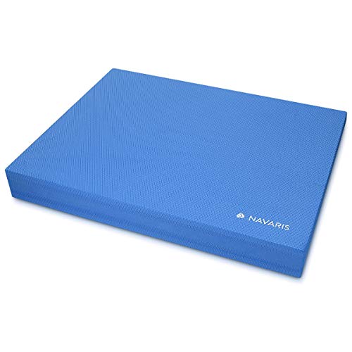 Navaris Balance Board Pad Balancekissen - 50 x 39 x 6,5 cm TPE Schaumstoff Matte - Balance Trainer für Physio Sport Gymnastik Yoga von Navaris