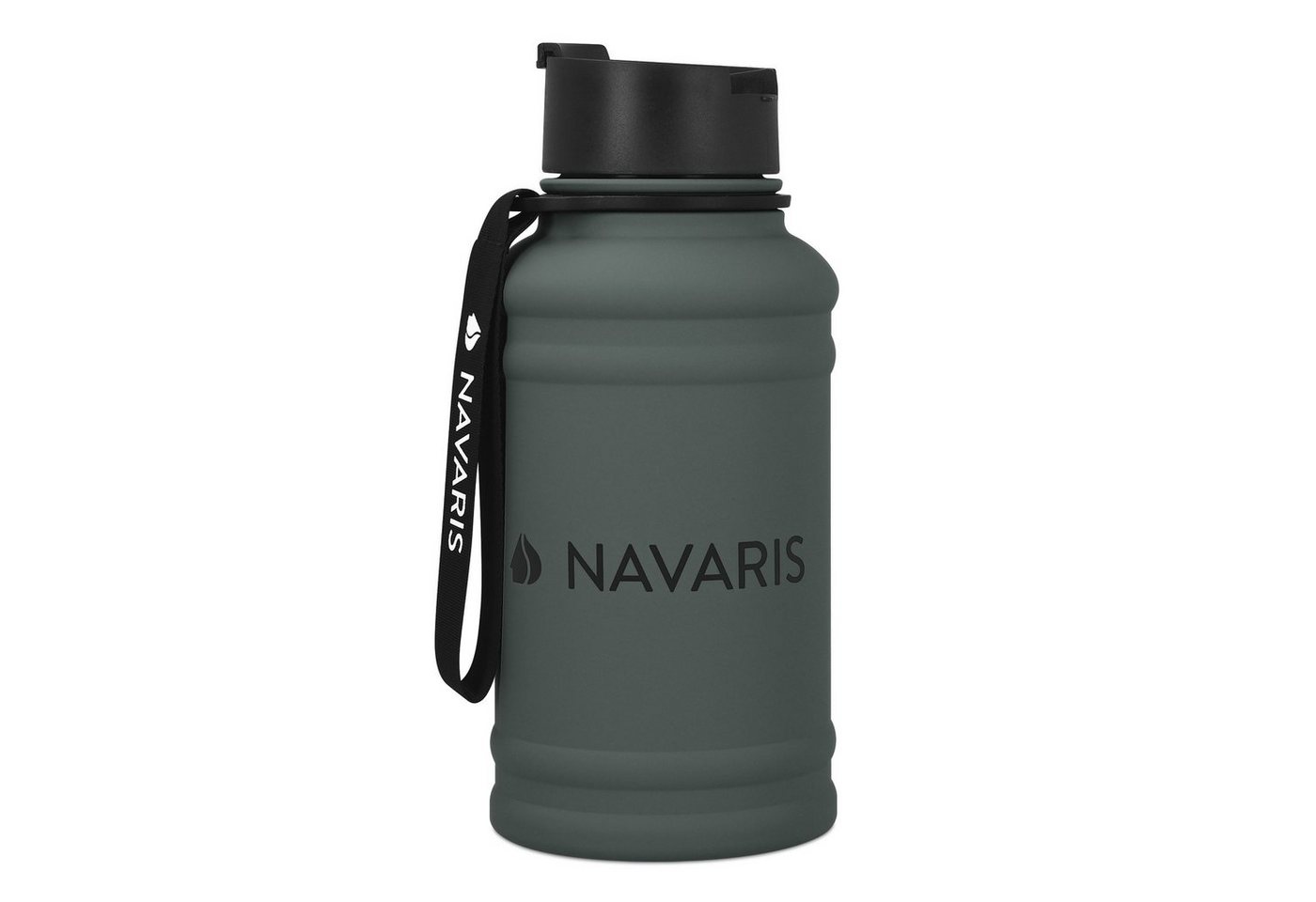 Navaris Trinkflasche 1,3 Liter Wasserflasche - Gym Bottle - Sport Flasche Water Jug von Navaris