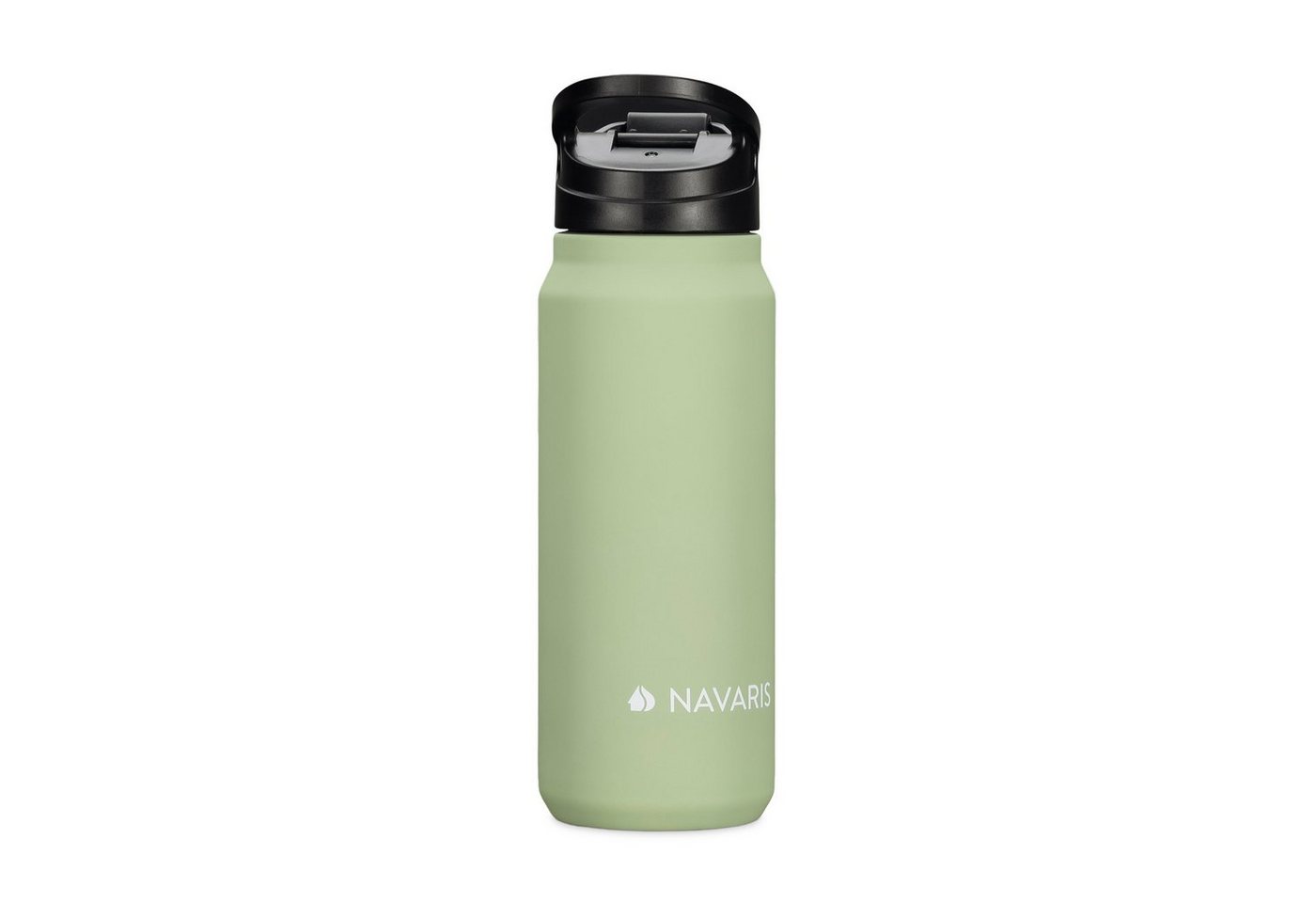 Navaris Trinkflasche Trinkflasche 700ml doppelwandig - aus Edelstahl und Kunststoff von Navaris