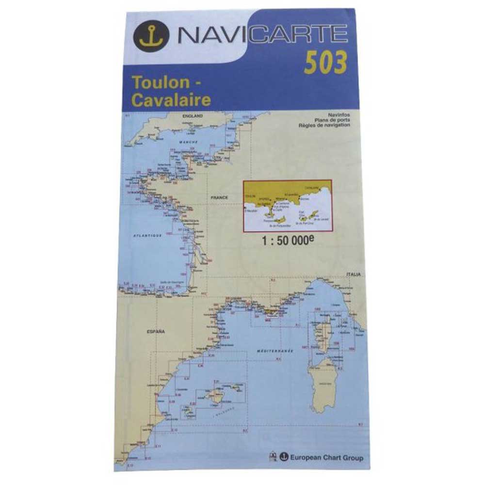Navicarte 1007 Porto&ajaccio Marine Charts Beige von Navicarte