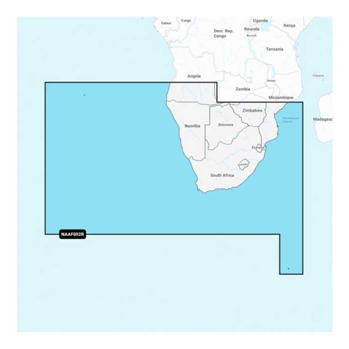Navionics Msd Regular Af002r África Sur Chart Blau von Navionics