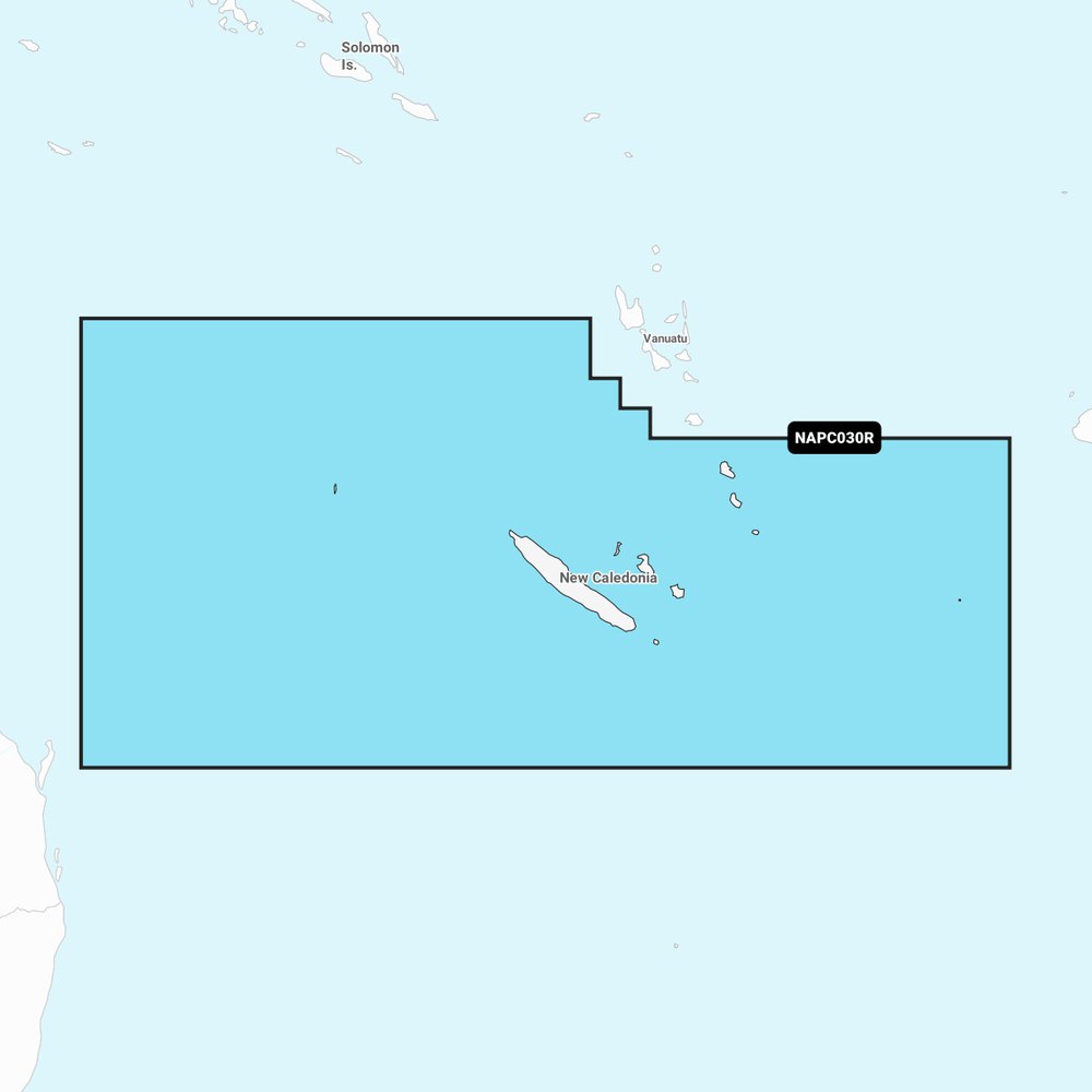 Navionics Napc030r - New Caledonia Pc030r - Regular Map Blau von Navionics