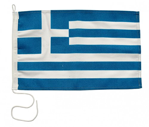 Navyline Gastlandflagge Griechenland in zwei Größen, Größe:20 x 30 cm von Navyline