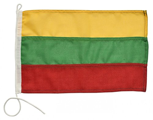 Navyline Gastlandflagge Litauen in zwei Größen, Größe:20 x 30 cm von Navyline