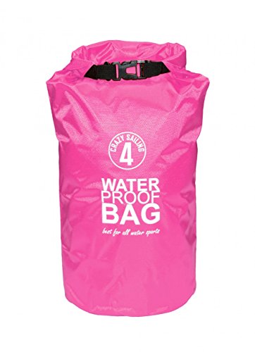 Navyline Ripstop Dry Bag - wasserdichter Rollbeutel Rollsack Seesack , Größe:5 Liter, Farbe:pink von Navyline