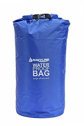 Navyline Ripstop Dry Bag - wasserdichter Rollbeutel Rollsack Seesack, Größe:30 Liter, Farbe:blau von Navyline