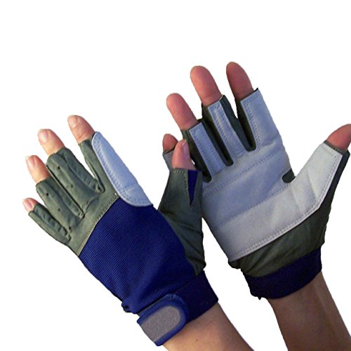 Navyline Segelhandschuhe Amara Kunstleder - 5 Finger geschnitten, Größe:XS von Navyline