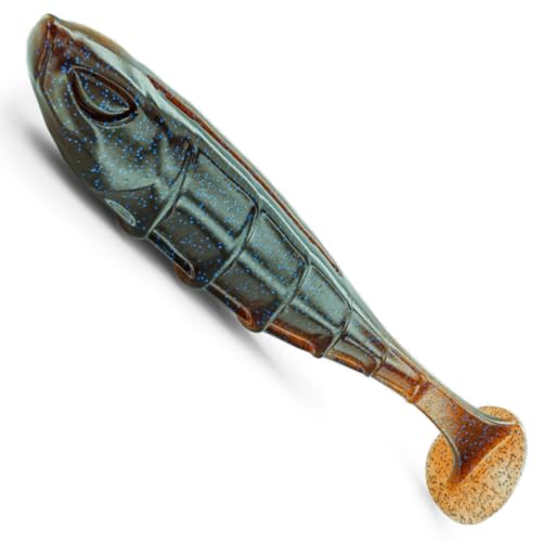 Nays Gummiköder zum Angeln auf Zander & Barsche VNM 8,9cm, Farbe:C-02 von Nays