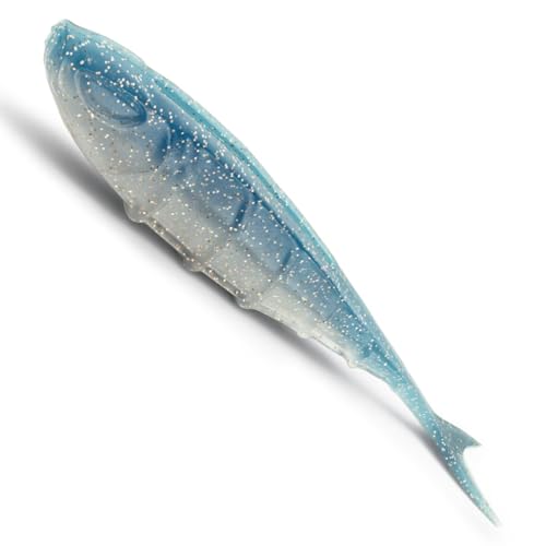 Nays SPLT 80 20,3cm 30g - 2 Gummifische, Farbe:C-12 von Nays