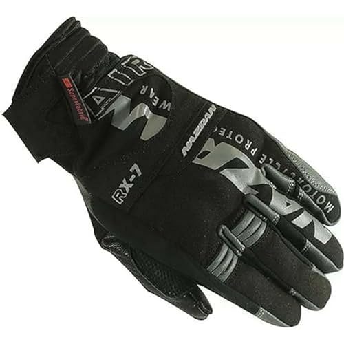 Nazran RX-7 2.0 Motorradhandschuhe Damen Schwarz L von Nazran