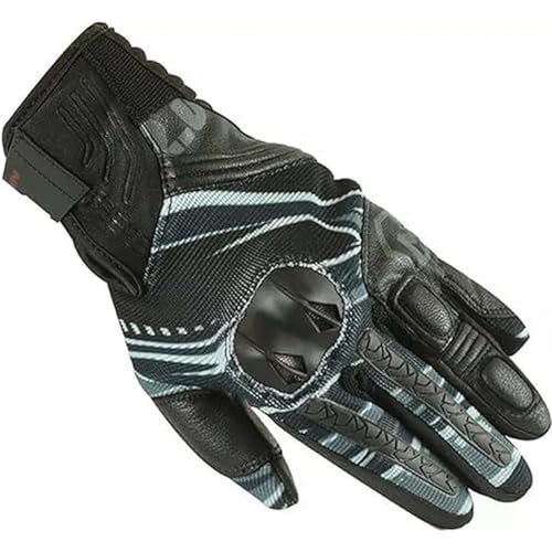 Nazran Stunt 2.0 Motorradhandschuhe Herren Schwarz/Grau XXL von Nazran