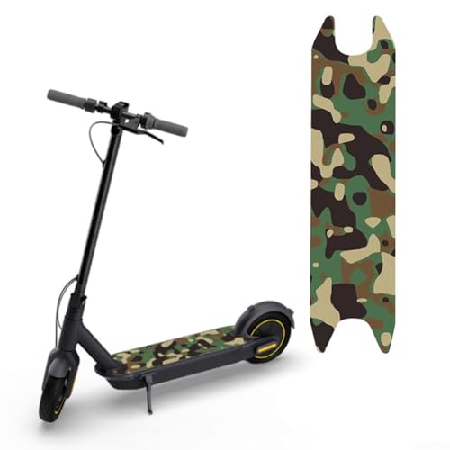 Rutschfester, wasserdichter Aufkleber für Ninebot MAX G30 Scooter-Pedale aus PVC-Material (Tarnfarbe) von NbgrvB