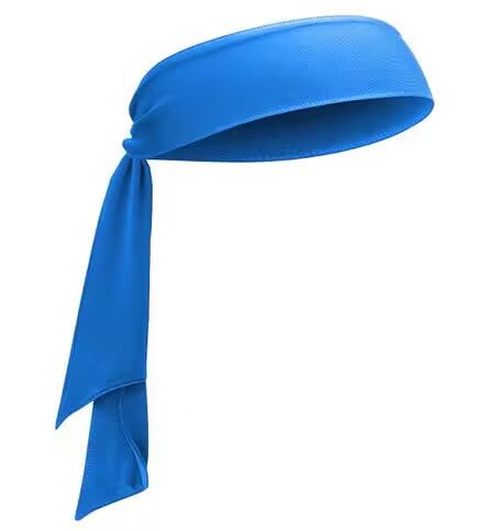 Frauen Männer Haarband Radfahren Piraten Stirnband for Laufende Basketball Gym Training Schweißband Yoga Fitness Krawatte Bandanas (Color : Blue) von NbiKe