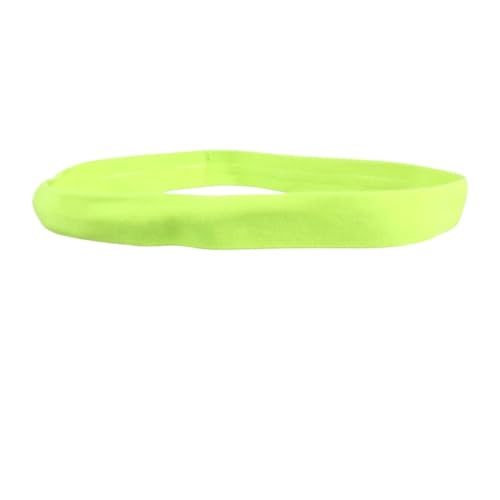 Männer Frauen Stirnband Sport Schweiß Haarbänder Stirn Schutz Laufen Fitness Yoga Tennis Elastisches Schweißband (Color : Green) von NbiKe