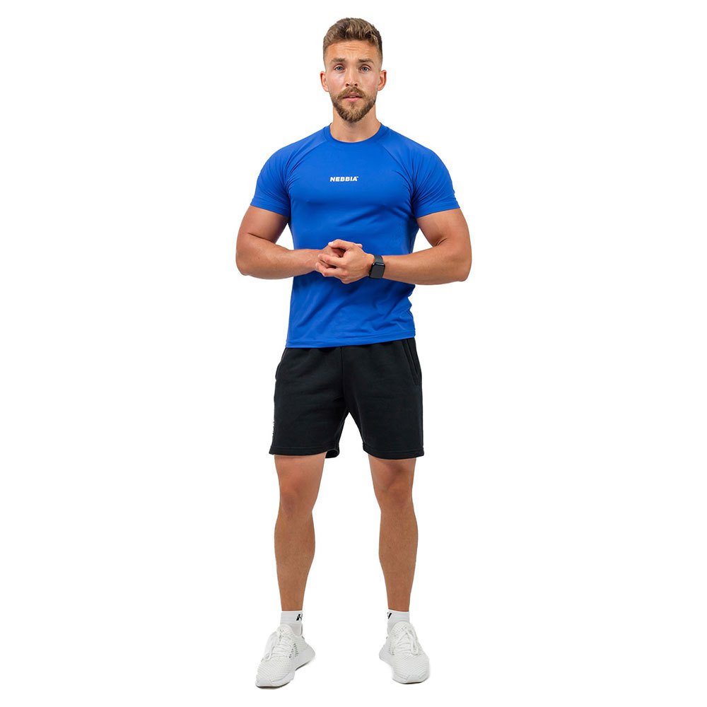 Nebbia Athletic Maximum 336 Shorts Blau L Mann von Nebbia