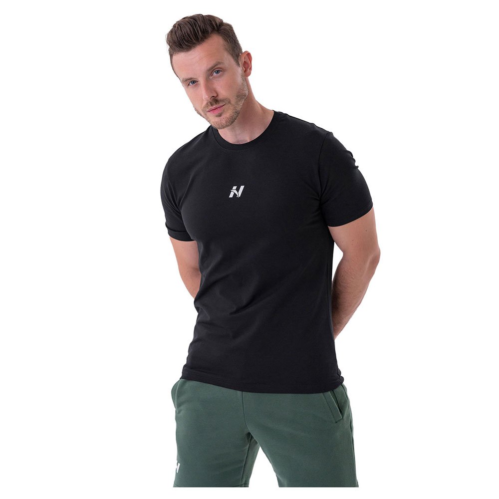 Nebbia Classic Reset 327 Short Sleeve T-shirt Schwarz 2XL Mann von Nebbia