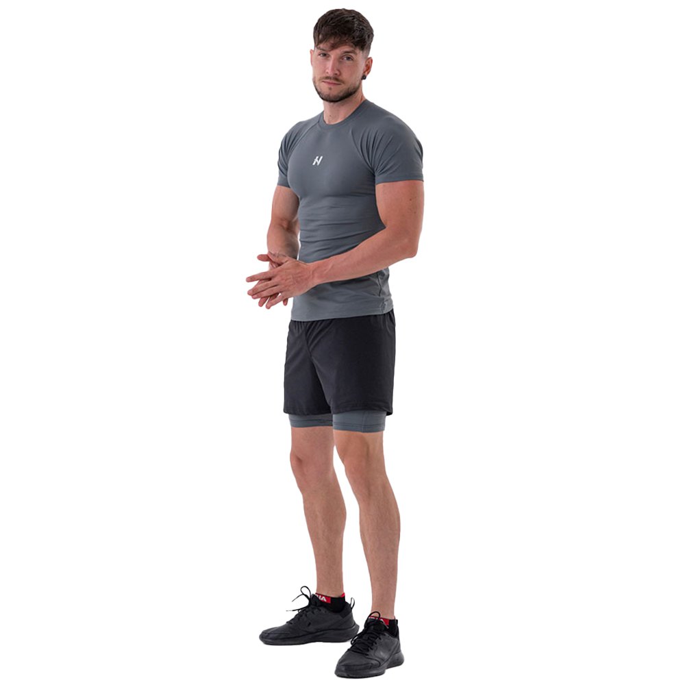 Nebbia Double-layer With Smart Pockets 318 Shorts Grau 2XL Mann von Nebbia