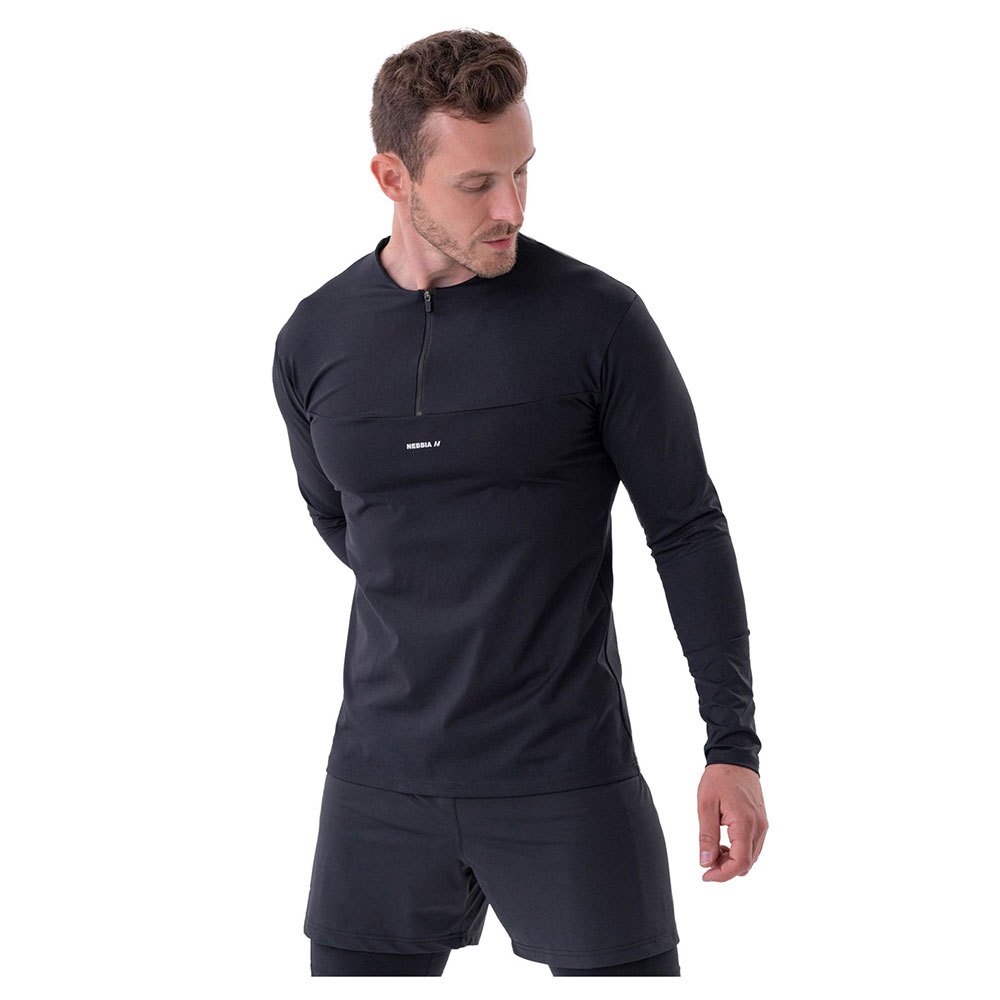 Nebbia Functional Layer Up 329 Long Sleeve T-shirt Schwarz XL Mann von Nebbia