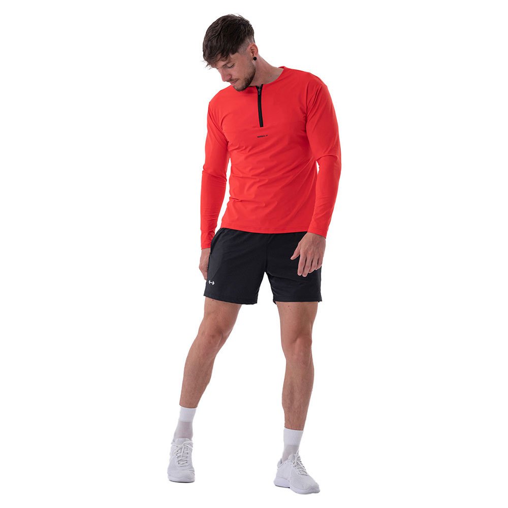 Nebbia Functional Layer Up 329 Long Sleeve T-shirt Orange XL Mann von Nebbia