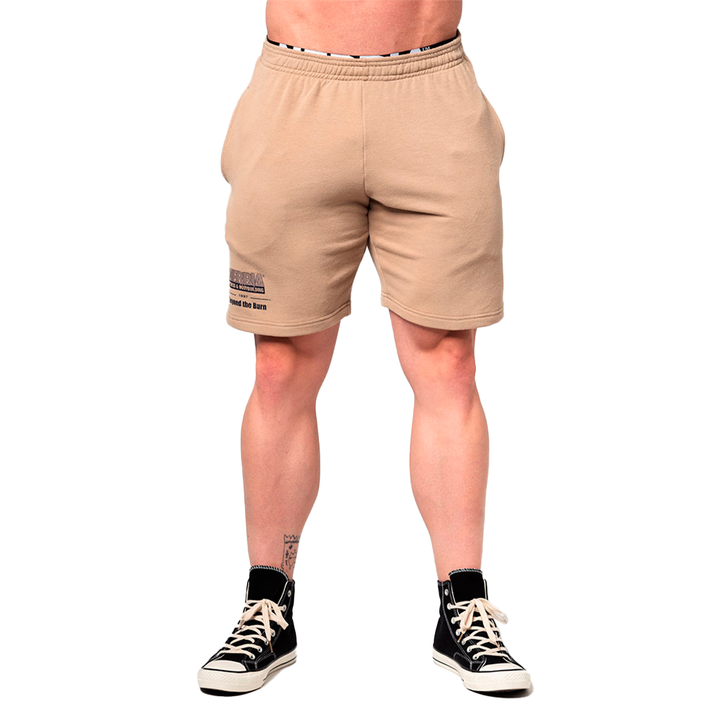Nebbia Gym Gym Bro 352 Shorts Beige M Mann von Nebbia