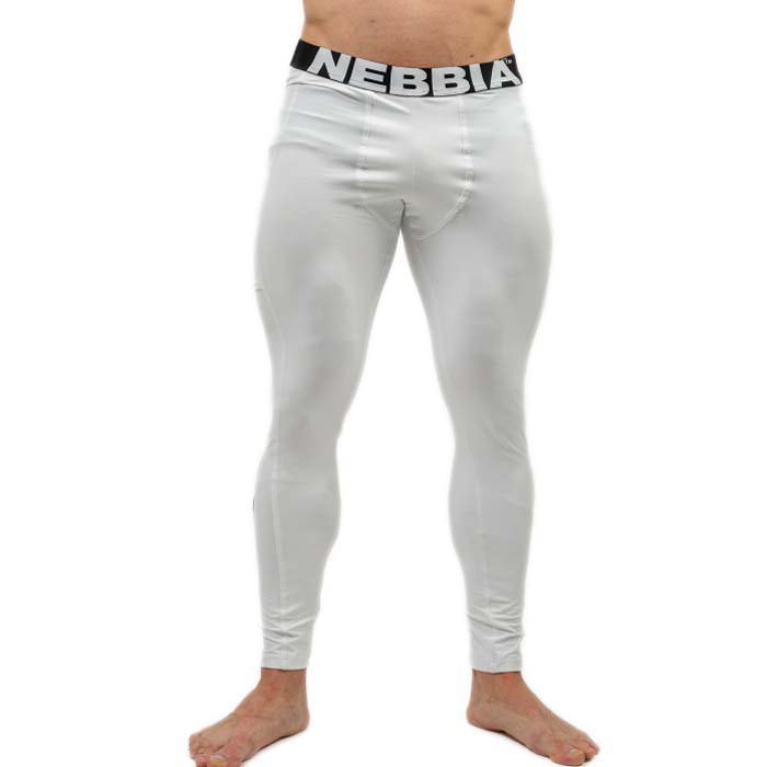 Nebbia Gym With Pocket Discipline Leggings Weiß 2XL Mann von Nebbia