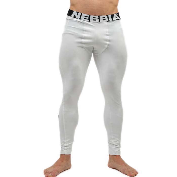 Nebbia Gym With Pocket Discipline Leggings Weiß M Mann von Nebbia