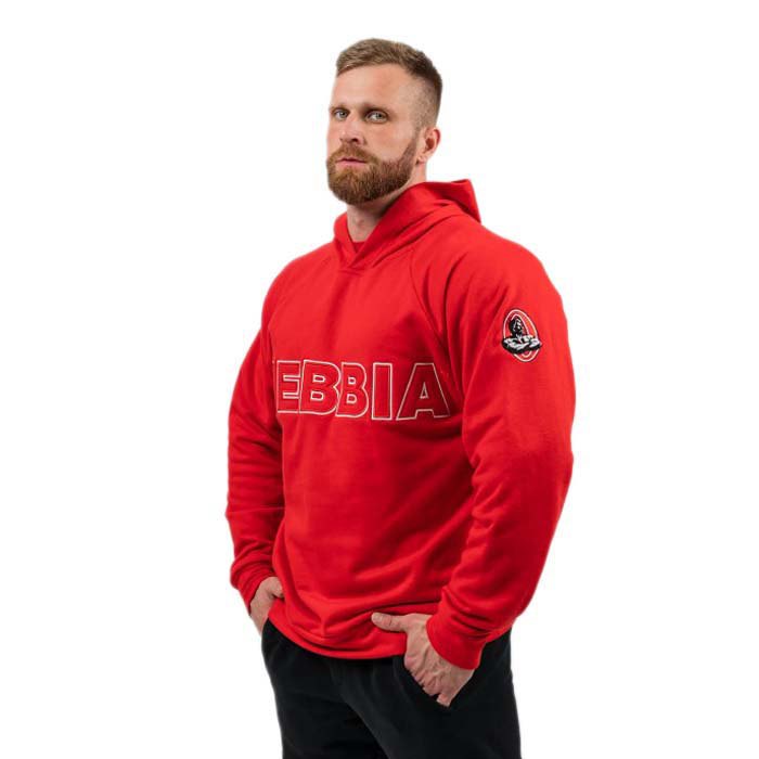 Nebbia Long Legacy Hoodie Rot 2XL Mann von Nebbia