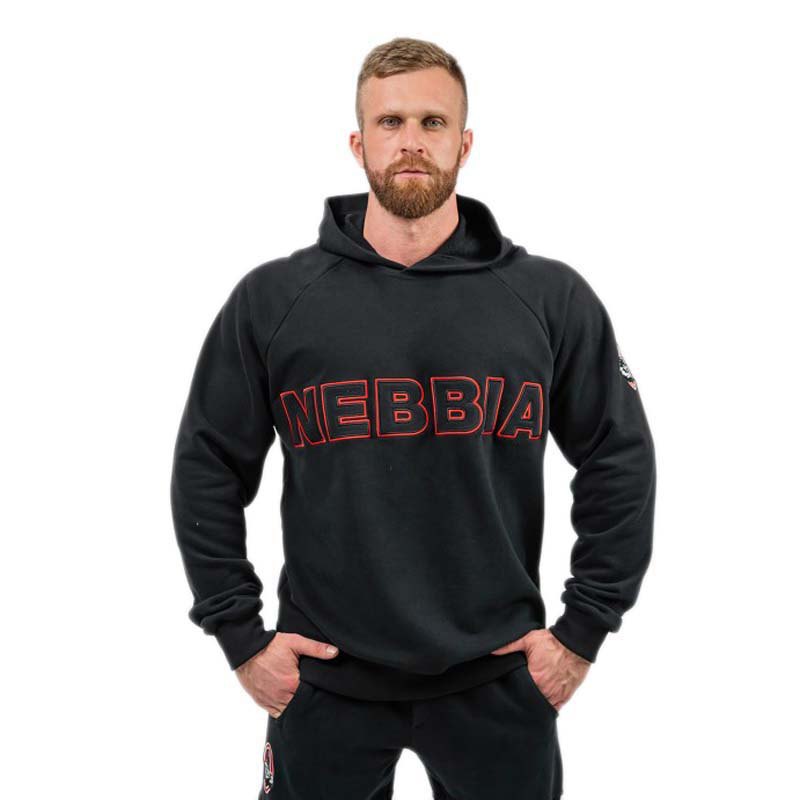 Nebbia Long Legacy Hoodie Schwarz XL Mann von Nebbia