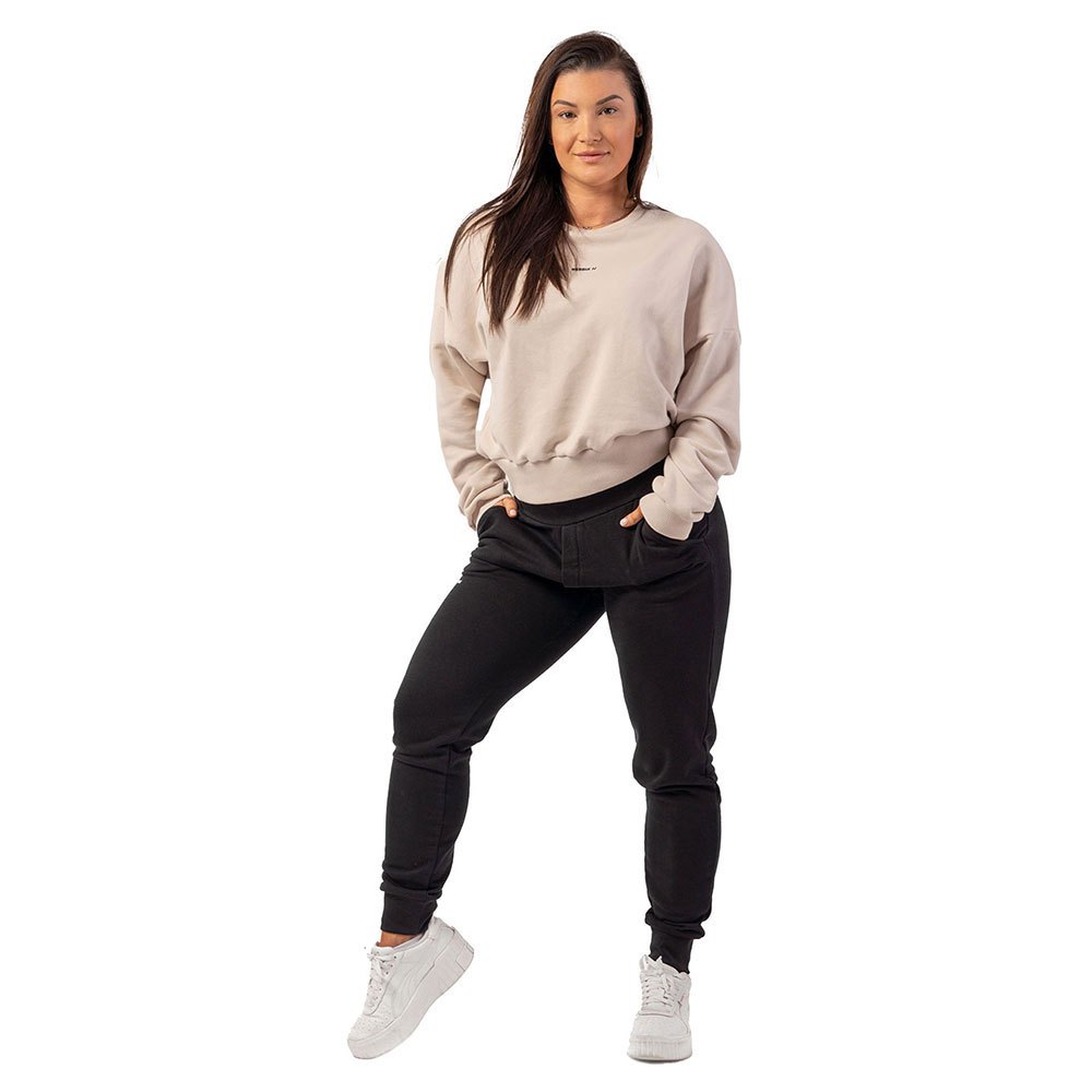 Nebbia Loose Fit Feeling Good 409 Tracksuit Pants Beige S Frau von Nebbia