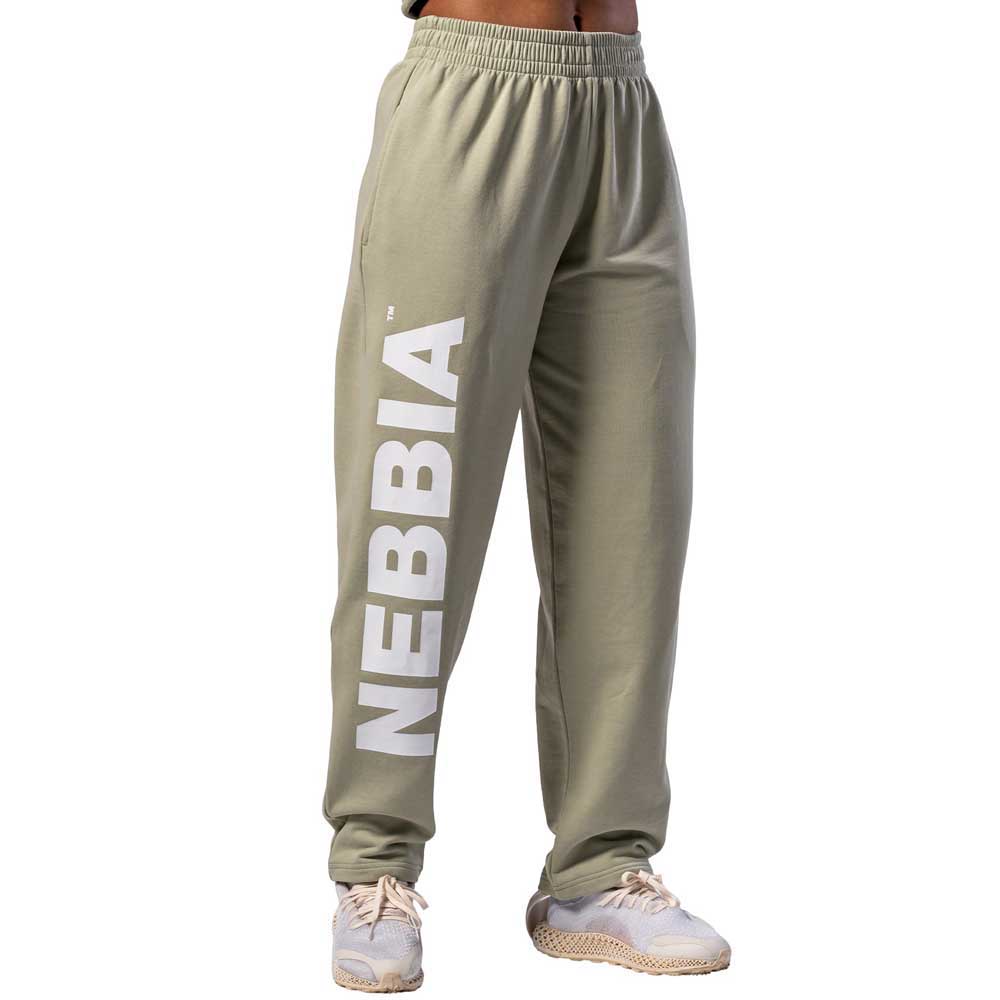 Nebbia Loose-fit Baggy Boyfriend Style 432 Tracksuit Pants Grün S Frau von Nebbia