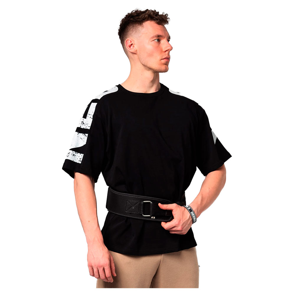 Nebbia Oversized Lifting Club 353 Short Sleeve T-shirt Schwarz M Mann von Nebbia