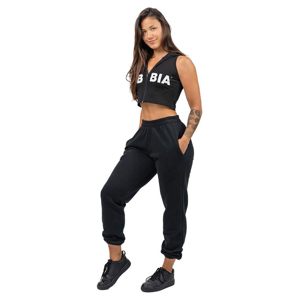 Nebbia Oversized With Pockets Gym Time Joggers Schwarz S Frau von Nebbia