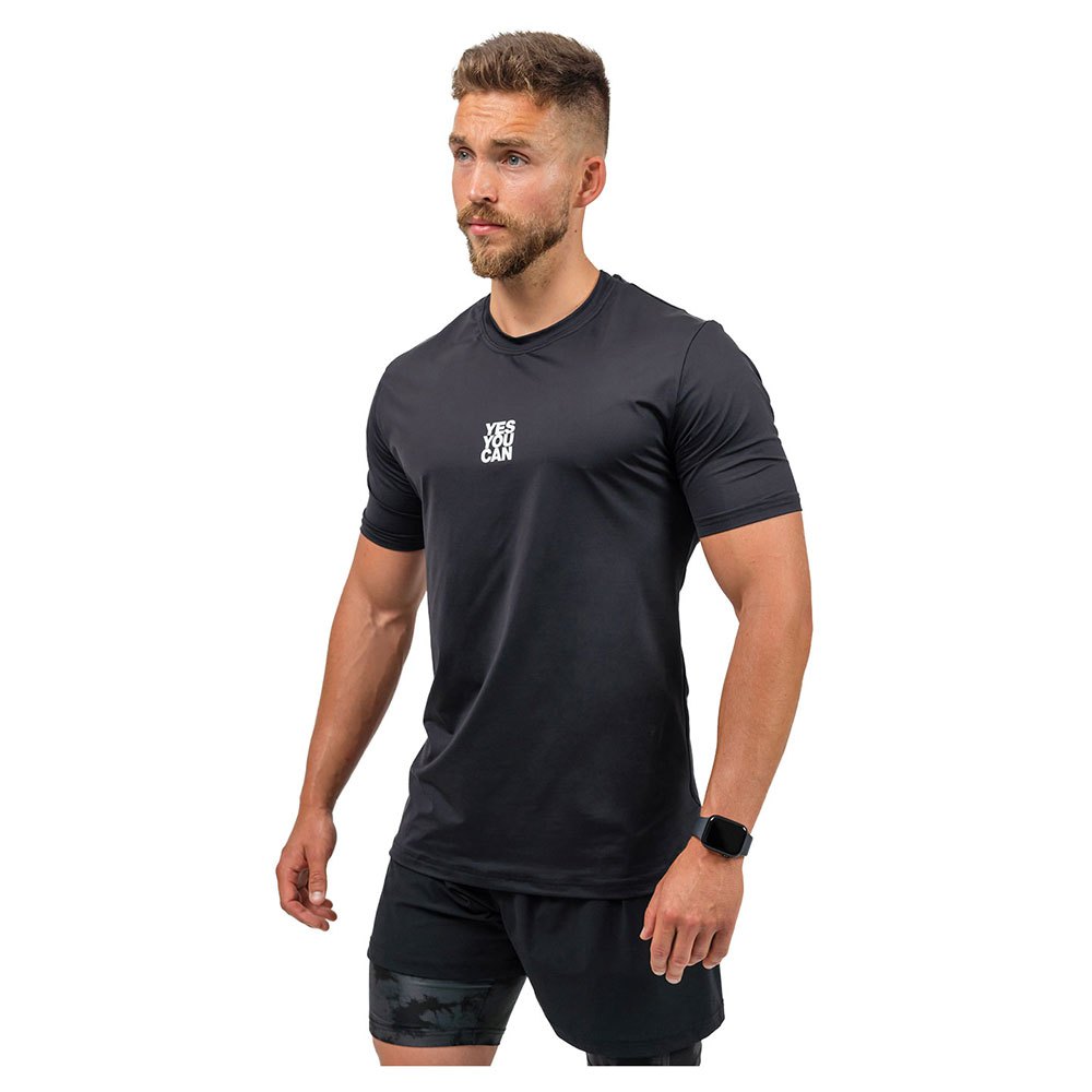 Nebbia Sports Resistance 348 Short Sleeve T-shirt Schwarz 2XL Mann von Nebbia