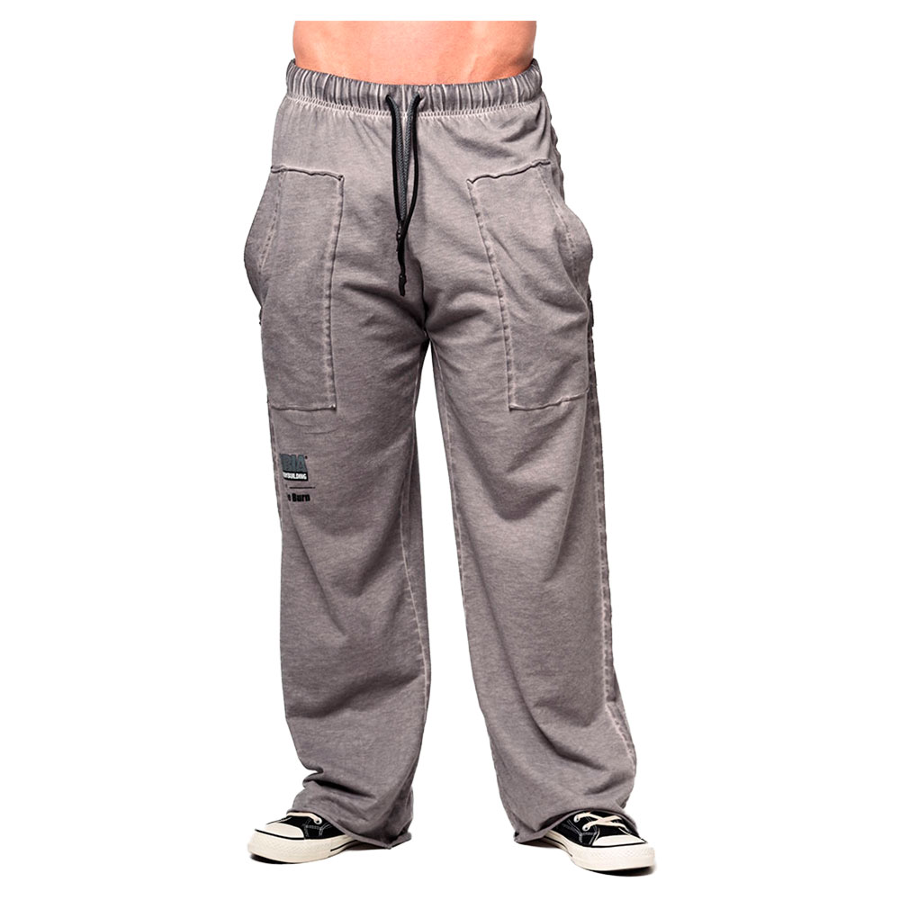 Nebbia Washed-off Gym No Shortcuts 372 Sweat Pants Grau XL Mann von Nebbia