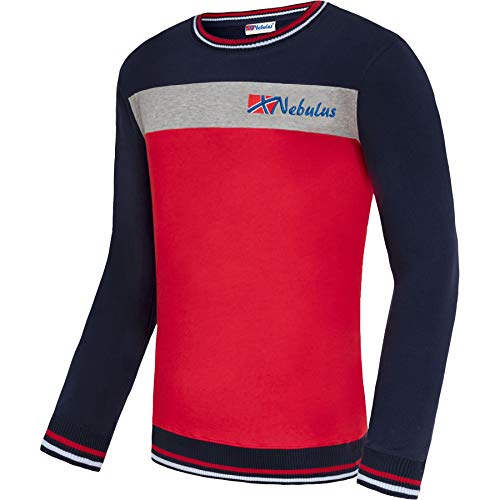 Nebulus Sweater PAUI Herren (Model: P5030 - Herren, Navy-rot; Größe: XL) FBA von Nebulus