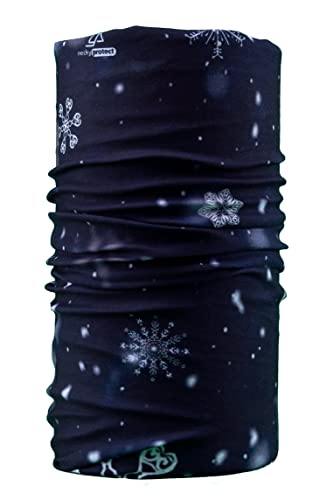 Necky Protect Unisex – Erwachsene Snowflakes Snowboard-Schutzausrüstung, Schwarz, Weiß, Einheitsgröße von Necky Protect