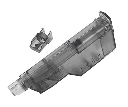 Neez Airsoft 6mm Speedloader - Efficient Schnell BBs Loading Adapter für Softair Glock, Pistols Magazin - Schneller Nachlader 6 mm BBs (155 Schuss, Schwarz) von Neez