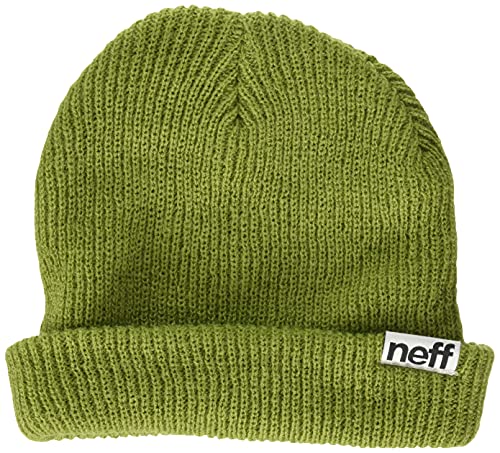 Neff Faltbare Beanie-Mütze für Damen und Herren, Oliv/Blatt für Mich (Leaf It to Me), Einheitsgröße von Neff