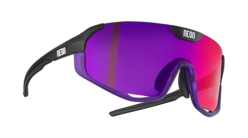 Neon Canyon Sonnenbrille - Black/Violet Matt, HD Vision von Neon
