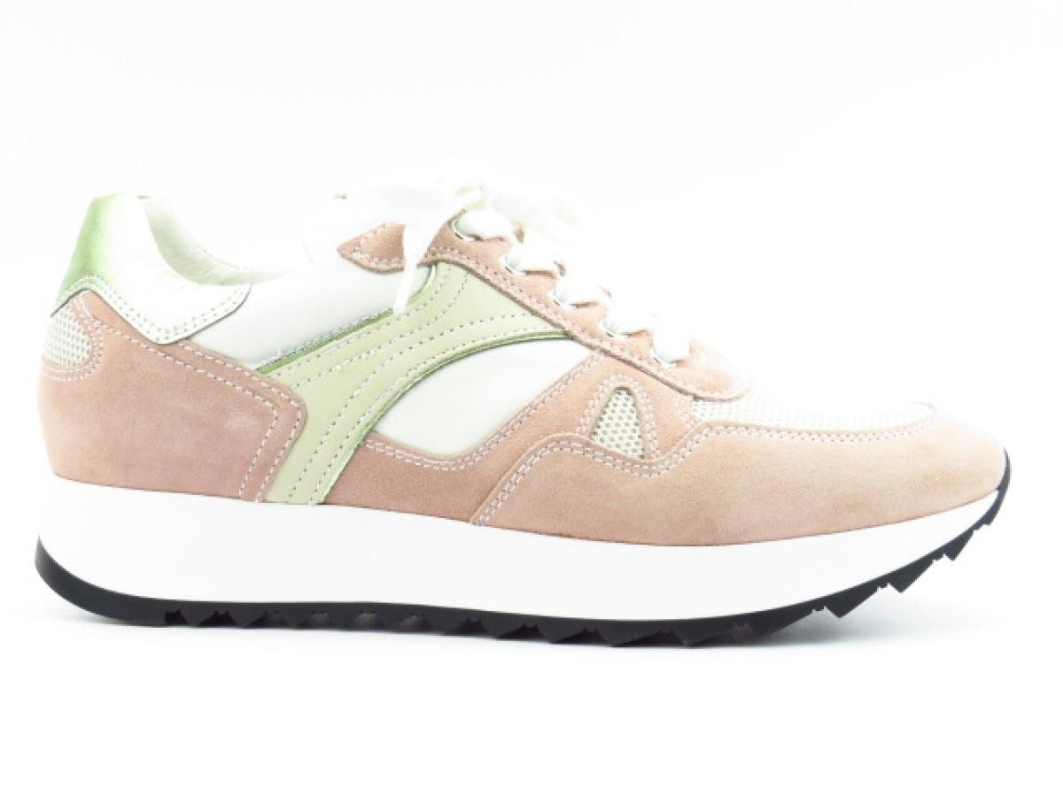 Nero Giardini Velour rose/weiss Sneaker von Nero Giardini