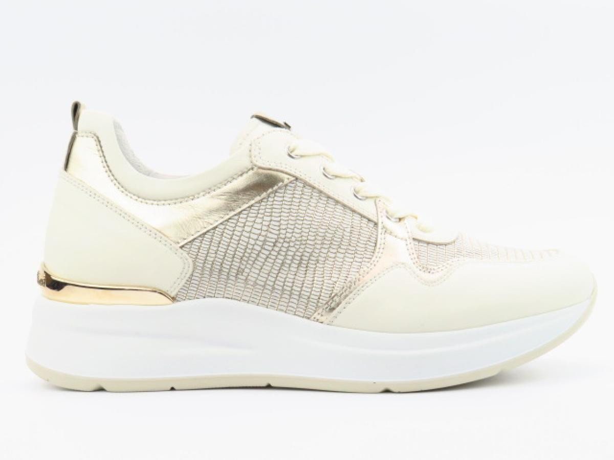 Nero Giardini Zenzero L. beige/gold Sneaker von Nero Giardini