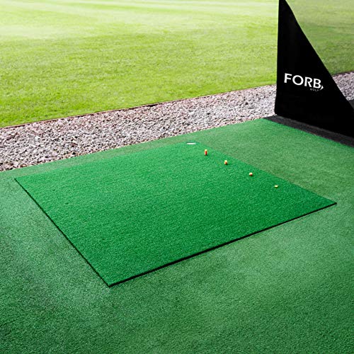 FORB Golf Driving Range Matte – 30mm Golf Kunstrasen – Golf Matte mit optionaler Gummiunterlage | Golf Abschlagmatte | Rasen Matte | Abschlagmatte Golf (Matte Nur) von FORB