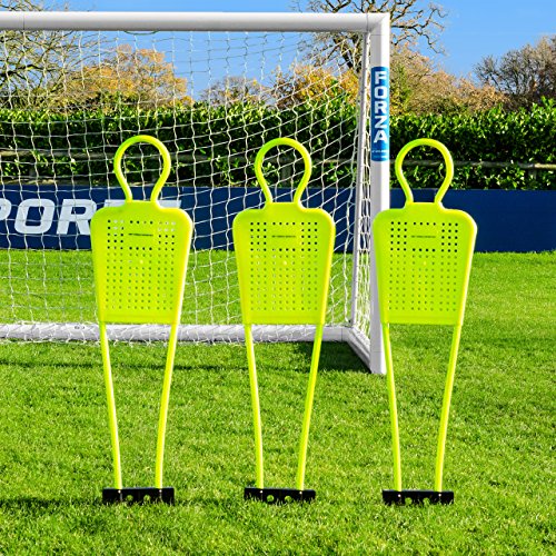 FORZA Fußball Freistoß-Dummies für Fußball Training - 3 Größen erhältlich - Kinder, Jugendliche & Erwachsene | Fussball Trainingsausrüstung (Erwachsene (1,8m), 3er Set) von FORZA