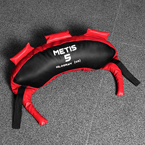 METIS Bulgarian Bag - 5kg bis 20kg | Crossfit Equipment und Krafttraining - Trainingsgerät für Fitnesscenter und Zuhause (5kg) von METIS