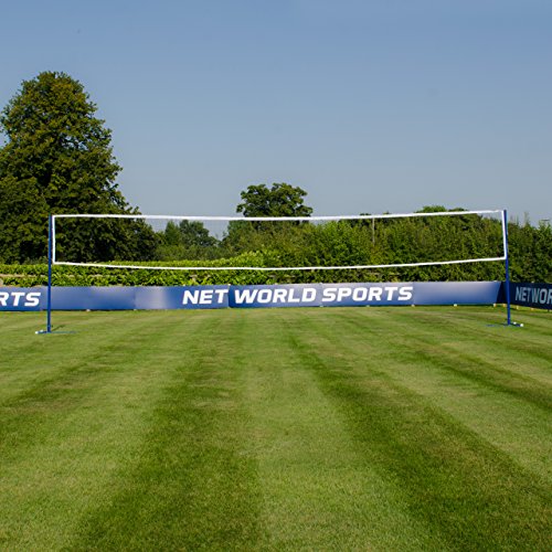 Vermont Badminton Netz/Volleyball Netz | Wählen Sie entweder die Pfosten nur oder die Pfosten mit dem Netz | Volleyballnetz oder Badmintonnetz (Pfosten + Netz) von Vermont