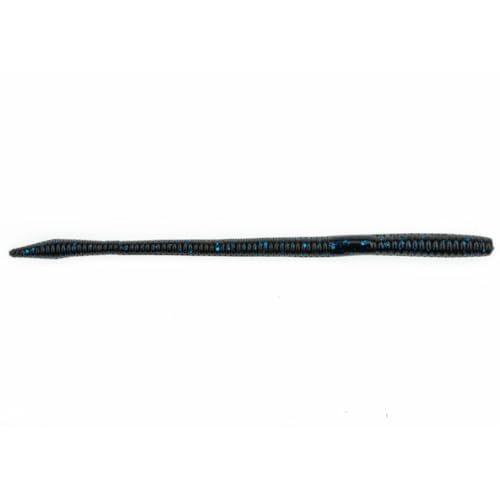 Baitfuel T-Mac Wurm, langlebig, gerader Schwanz, angereichert mit aufgeladenem X55-Formel-Gel, 16,5 cm, schwarz-Blaue Flocke von NetBait