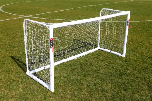 Fußballtor Pro 2,4 m x 1,2 m – einzigartig – 2 Jahre Garantie und ganzjährig installierbar! (ohne Transporttasche) von Netsportique