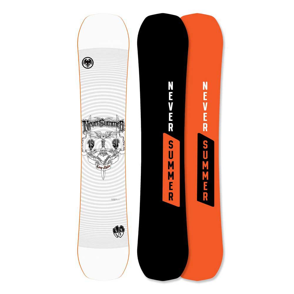 Never Summer Easy Rider Snowboard Schwarz 157 von Never Summer